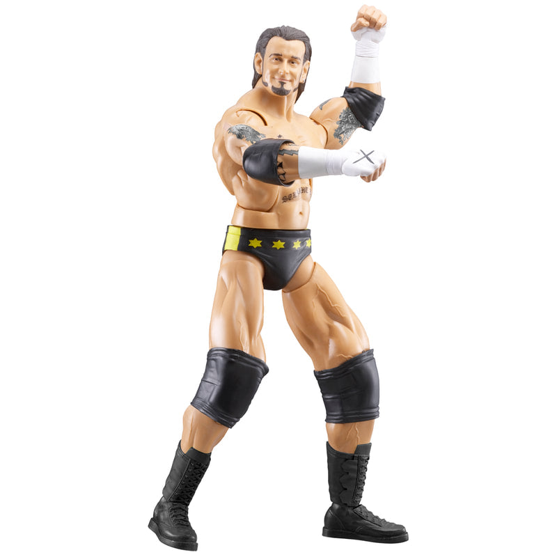 WWE Jakks Pacific Maximum Aggression 5 CM Punk [Unreleased]