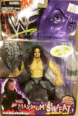 1999 WWF Jakks Pacific Maximum Sweat Special Issue Undertaker Action & Toy Figures PWcatalog