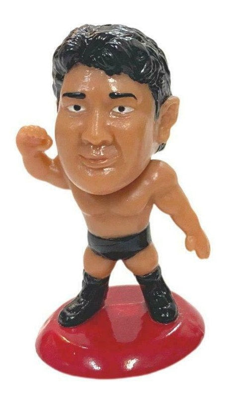 CharaPro Mini Big Heads/Pro-Kaku Heroes 1.5 Yuji Nagata [With Black Trunks & Clean Shaven]