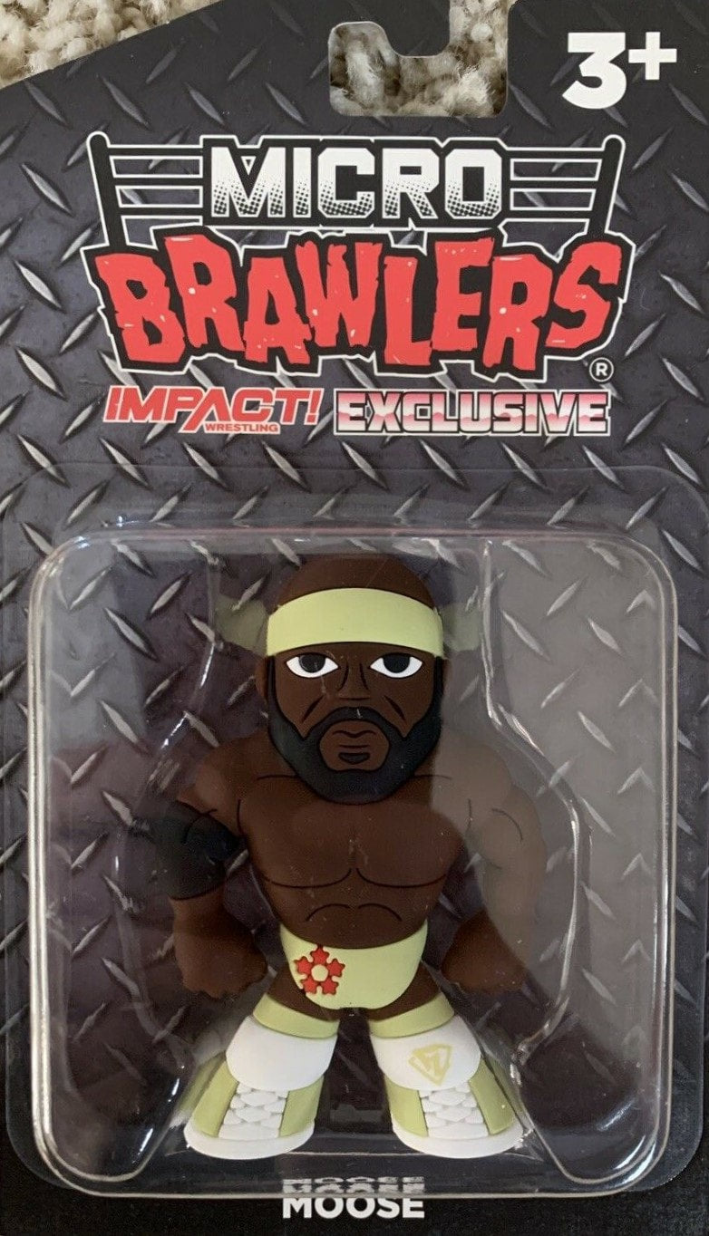 TNA/Impact Wrestling Pro Wrestling Tees Impact! Wrestling Exclusive Micro Brawlers 1 Moose