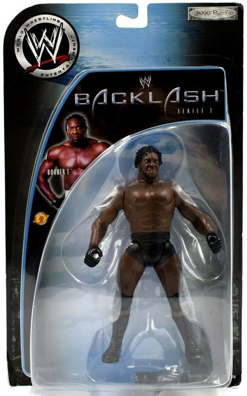 2003 WWE Jakks Pacific Backlash Series 2 Booker T [Exclusive] Action & Toy Figures PWcatalog