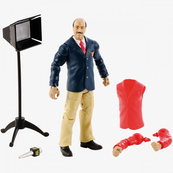 WWE Mattel Flashback Series 1 Mean Gene Okerlund [Exclusive]