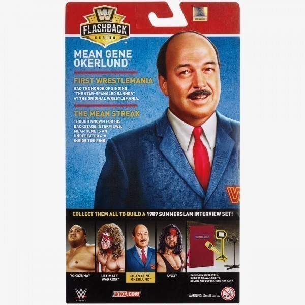 WWE Mattel Flashback Series 1 Mean Gene Okerlund [Exclusive]