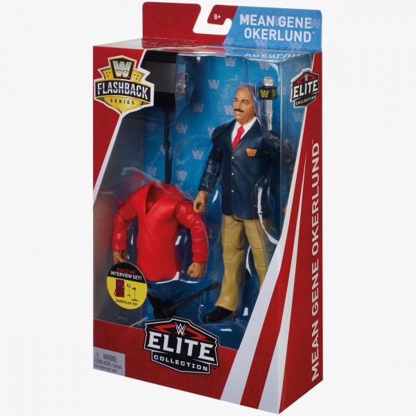 WWE Mattel Flashback Series 1 Mean Gene Okerlund [Exclusive]