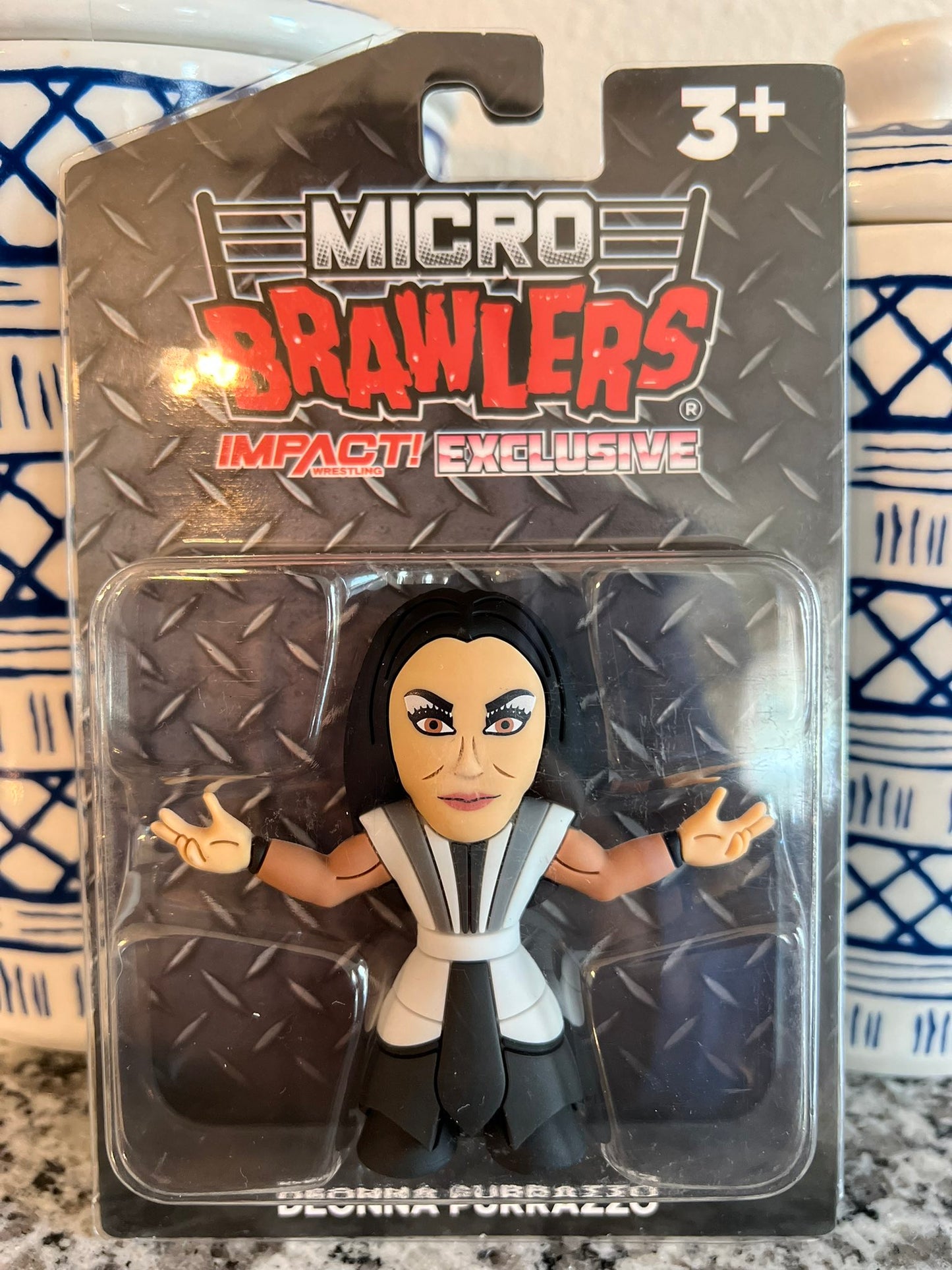 TNA/Impact Wrestling Pro Wrestling Tees Impact! Wrestling Exclusive Micro Brawlers 3 Deonna Purrazzo