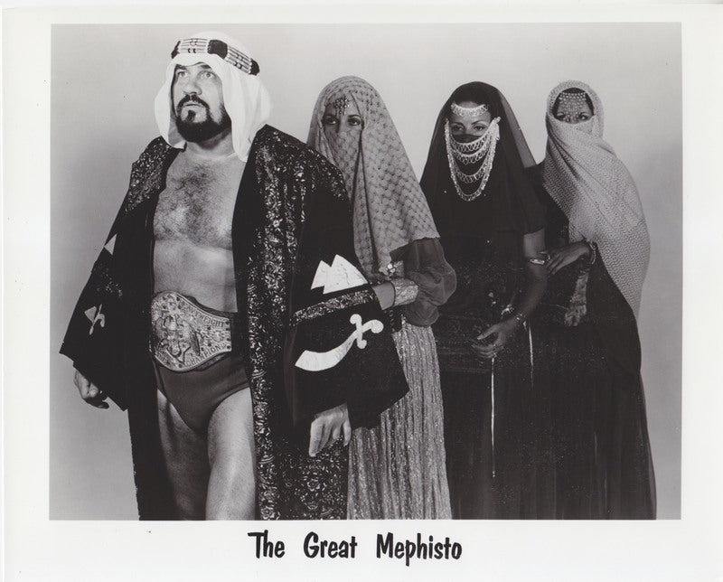 1973 NWA UNITED STATES CHAMPION Great Mephisto Promo Photo PWcatalog