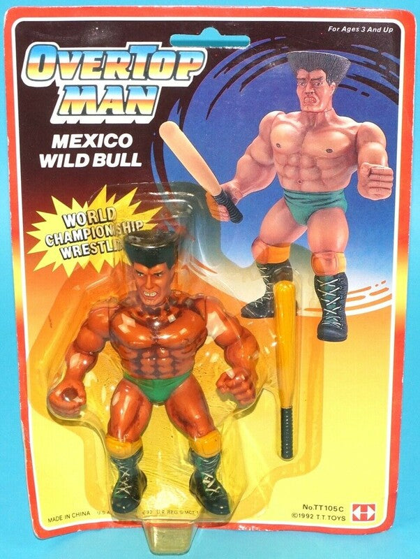 T.T. Toys OverTop Man Mexico Wild Bull Action & Toy Figures PWcatalog