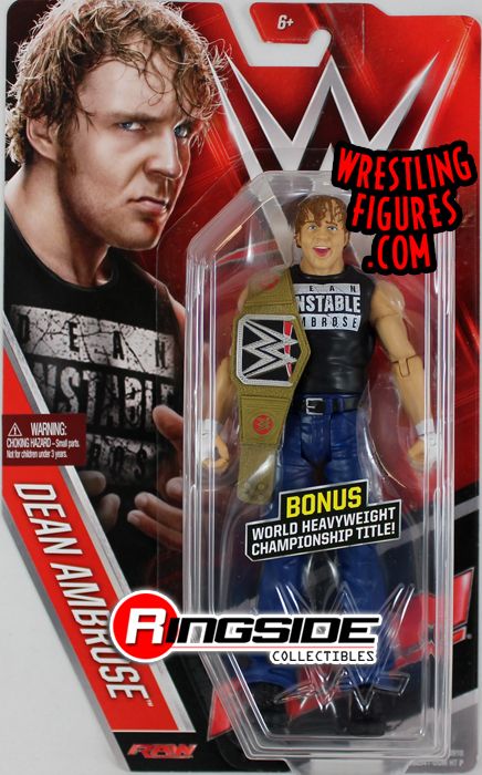 WWE Mattel Basic Series 61 Dean Ambrose [Chase] Action & Toy Figures PWcatalog