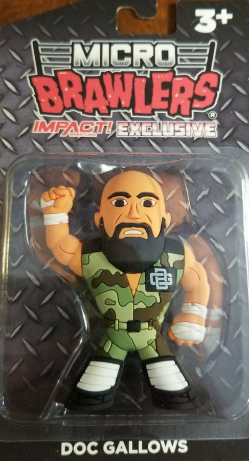 TNA/Impact Wrestling Pro Wrestling Tees Impact! Wrestling Exclusive Micro Brawlers 1 Doc Gallows Action & Toy Figures PWcatalog