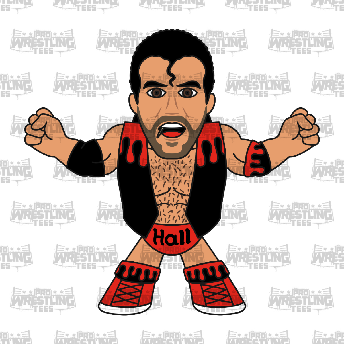 Pro Wrestling Tees Micro Brawlers Limited Edition Scott Hall