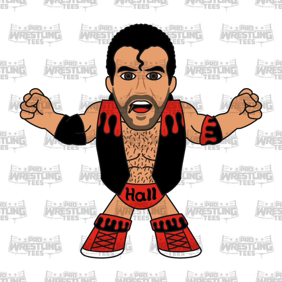 Pro Wrestling Tees Micro Brawlers Limited Edition Scott Hall Action & Toy Figures PWcatalog