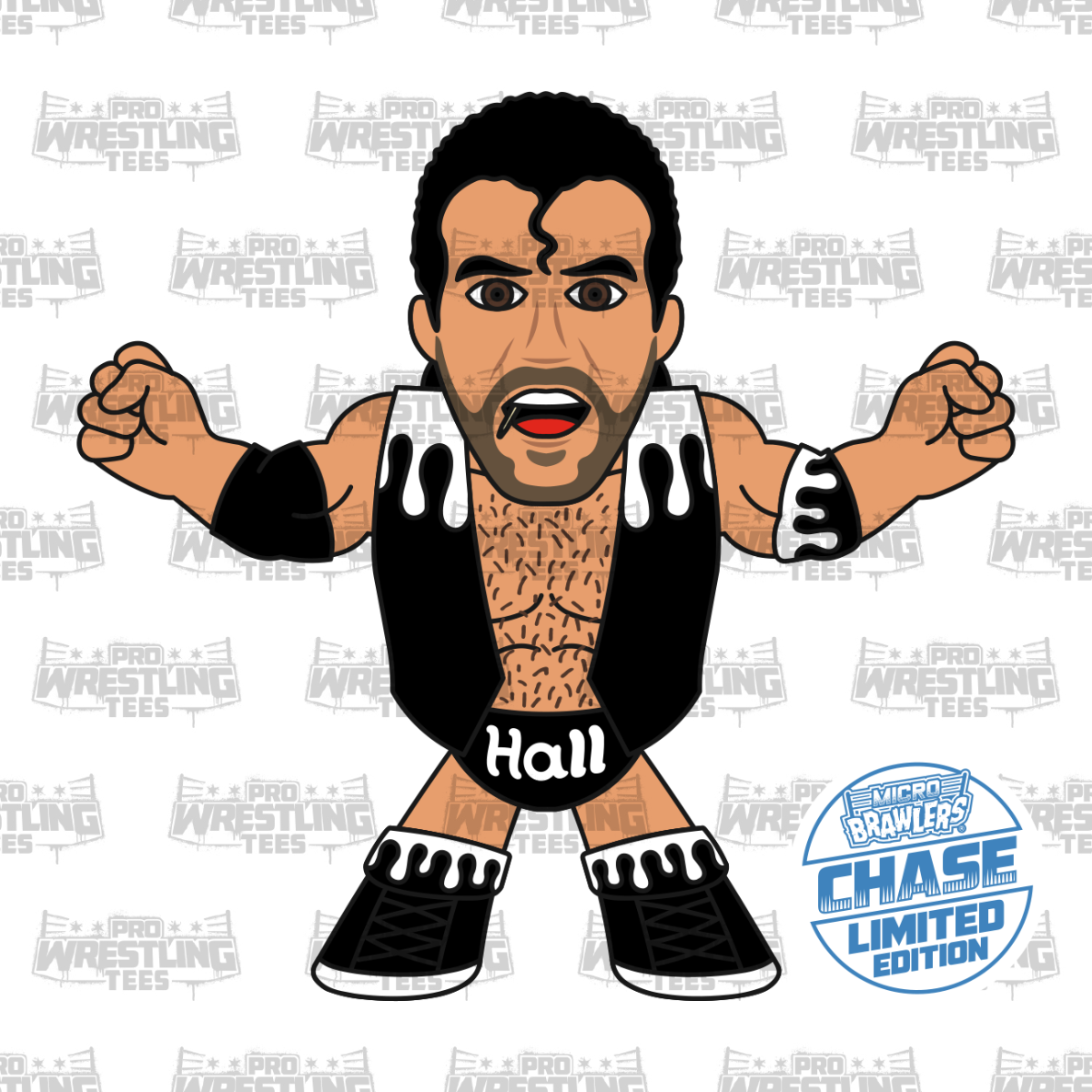 Pro Wrestling Tees Micro Brawlers Limited Edition Scott Hall [Chase]