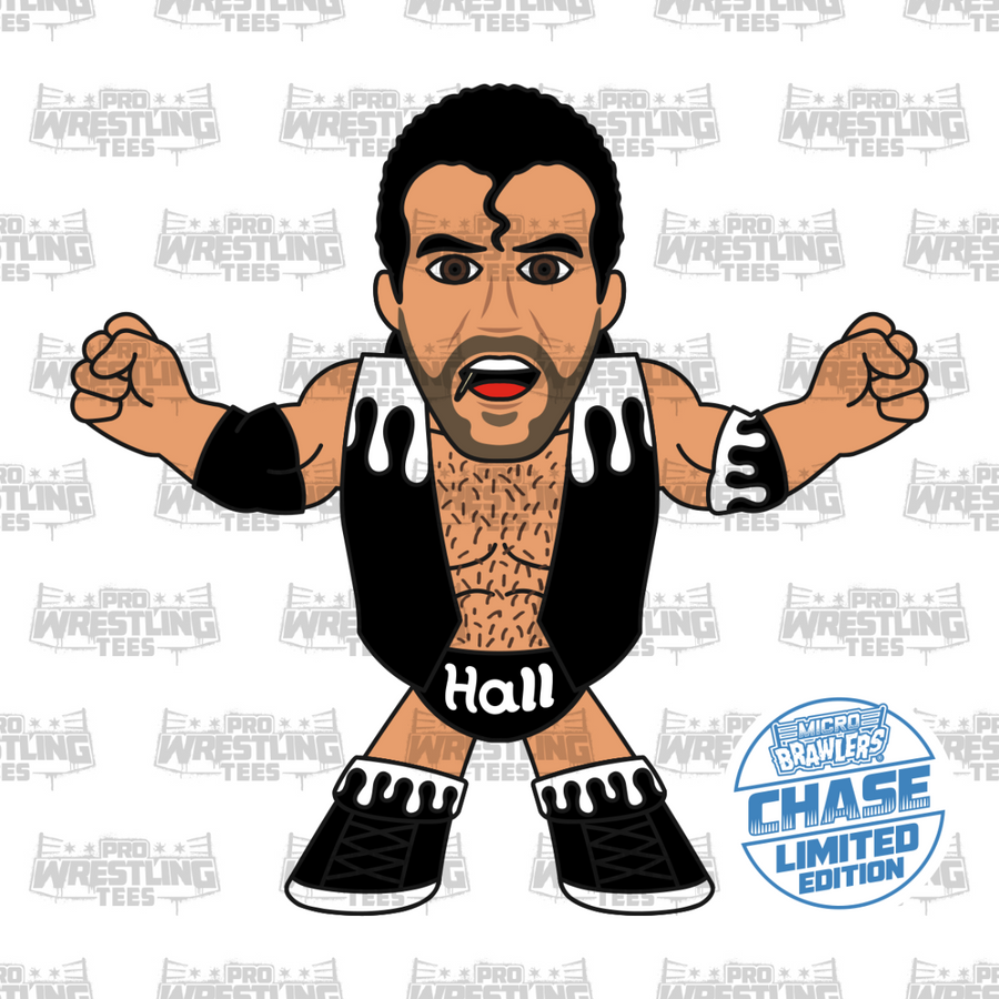 Pro Wrestling Tees Micro Brawlers Limited Edition Scott Hall [Chase] Action & Toy Figures PWcatalog