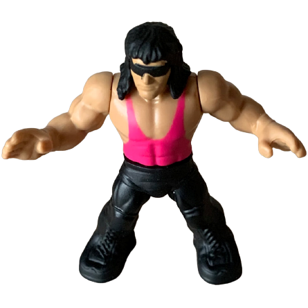 WWE Mattel Mighty Minis 1 Bret Hart [In Black & Pink]