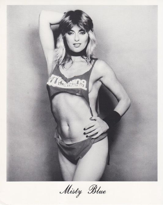 1980s NWA Misty Blue Simmes Vintage Promo Photo