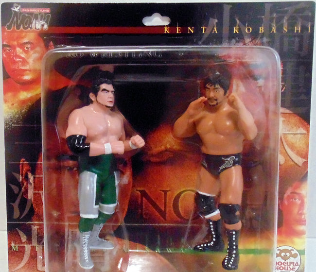 Pro-Wrestling NOAH Mogura House Multipack: Mitsuharu Misawa & Kenta Kobashi [With Black Trunks] Action & Toy Figures PWcatalog