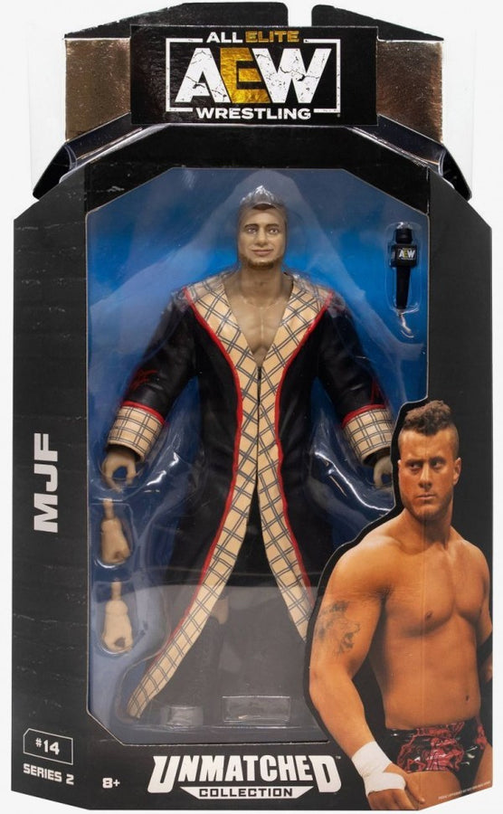 AEW Jazwares Unmatched Collection 2 #14 MJF Action & Toy Figures PWcatalog
