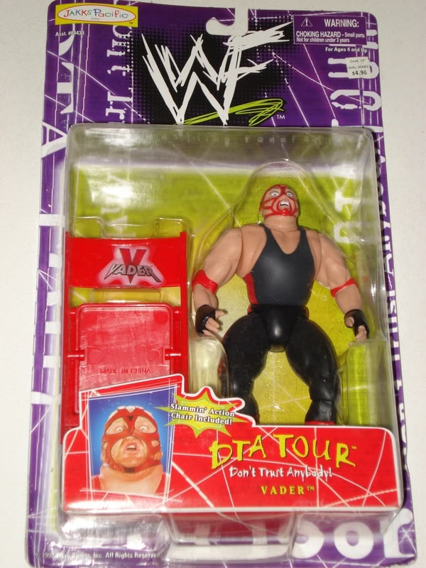 1999 WWF Jakks Pacific DTA Tour Series 1 Vader [Exclusive] Action & Toy Figures PWcatalog