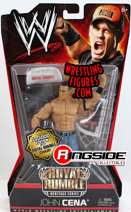 WWE Mattel Royal Rumble Heritage 2 John Cena [Chase] Action & Toy Figures PWcatalog