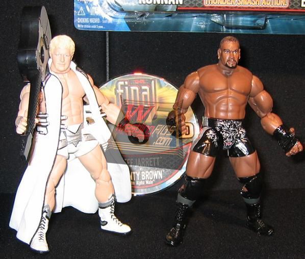 TNA/Impact Wrestling Marvel Toys TNA Wrestling Impact! Unreleased/Prototype Monty Brown [Unreleased] Action & Toy Figures PWcatalog