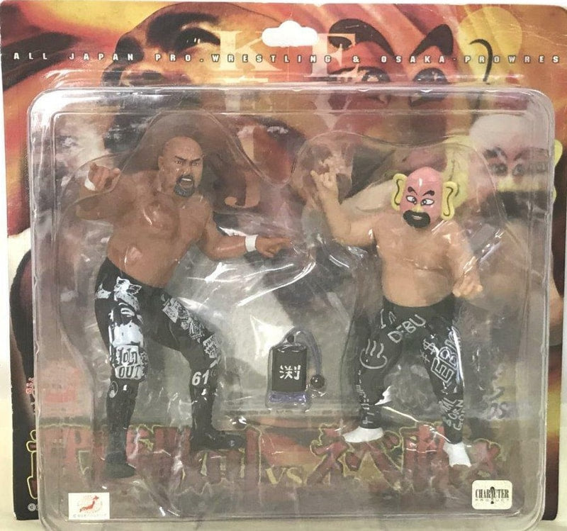 AJPW CharaPro Multipack: Keiji Muto & Ebessan [Without Shirts] Action & Toy Figures PWcatalog