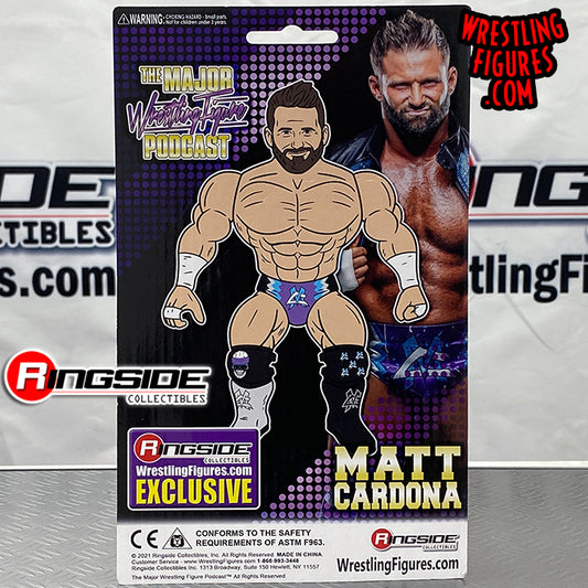 Major Wrestling Figure Podcast Matt Cardona [Exclusive] Action & Toy Figures PWcatalog