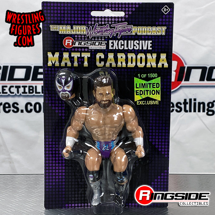 Major Wrestling Figure Podcast Matt Cardona [Exclusive] Action & Toy Figures PWcatalog