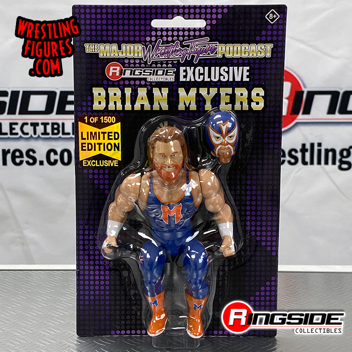 Major Wrestling Figure Podcast Brian Myers [Exclusive] Action & Toy Figures PWcatalog