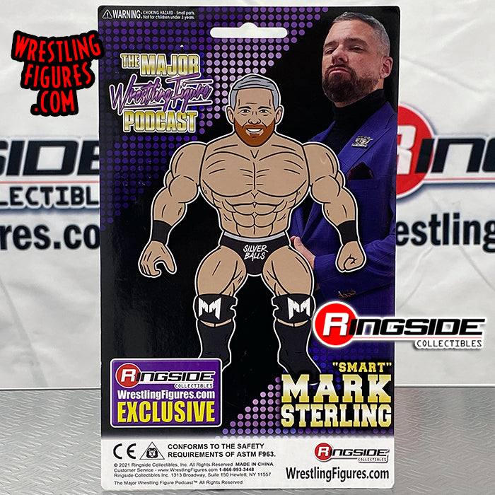 Major Wrestling Figure Podcast "Smart" Mark Sterling [Exclusive] Action & Toy Figures PWcatalog