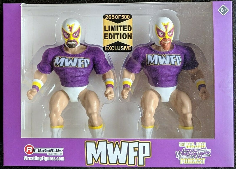 Major Wrestling Figure Podcast Matt Cardona & Brian Myers [Purple Edition, Exclusive] Action & Toy Figures PWcatalog