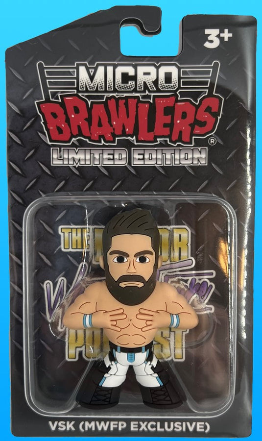 2021 Major Wrestling Figure Podcast Micro Brawlers VSK [Exclusive] Action & Toy Figures PWcatalog