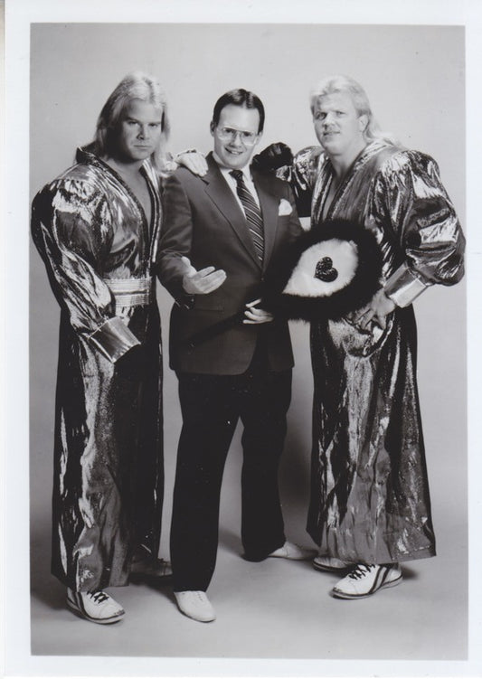 NWA/WCW Midnight Express With Jim Cornette vintage 5x7