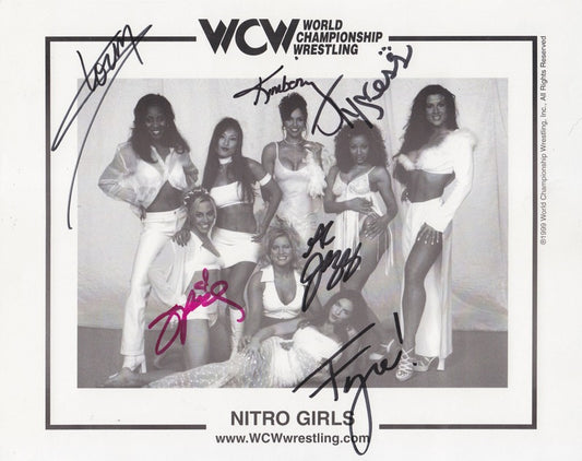 WCW Nitro Girls (signed) 