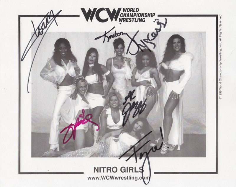 WCW Nitro Girls (signed) PW Catalog