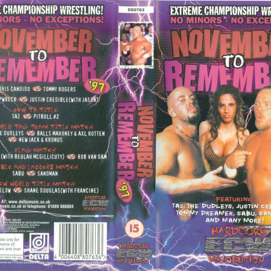 november to remember 1997 DVDs & Videos Pwcatalog