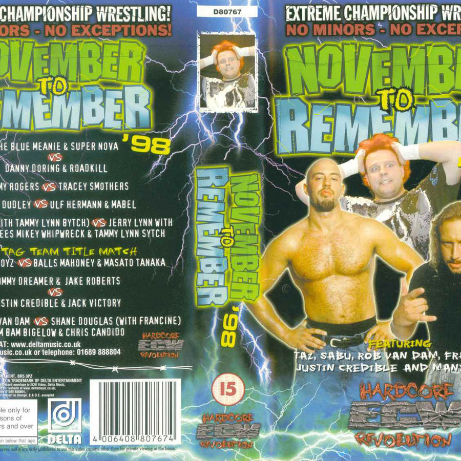 november to remember 1998 DVDs & Videos Pwcatalog
