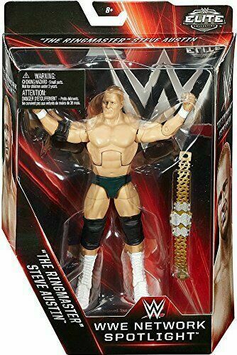 WWE Mattel Network Spotlight 1 "The Ringmaster" Steve Austin [Exclusive] Action & Toy Figures PWcatalog