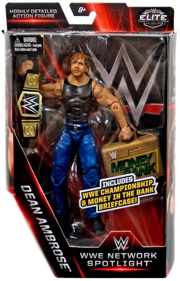 WWE Mattel Network Spotlight 1 Dean Ambrose [Exclusive] Action & Toy Figures PWcatalog