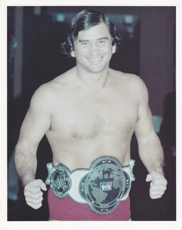 2005 NWA WORLD JUNIOR HEAVYWEIGHT CHAMPION Jerry Brisco Wrestle Reunion 8x10 Promo Photo