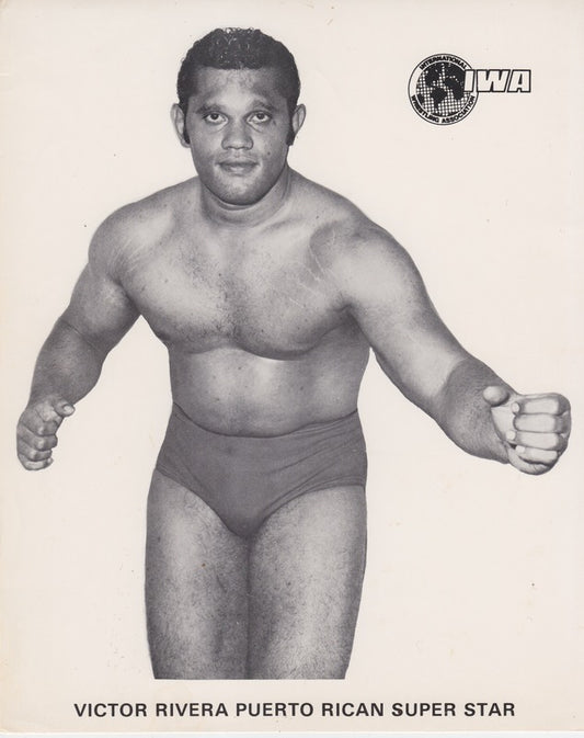 1970s IWA Victor Rivera Promo Photo