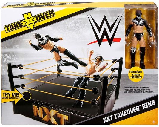 WWE Mattel NXT Takeover Wrestling Rings & Playsets: NXT Takeover Ring [With Finn Balor, Exclusive]