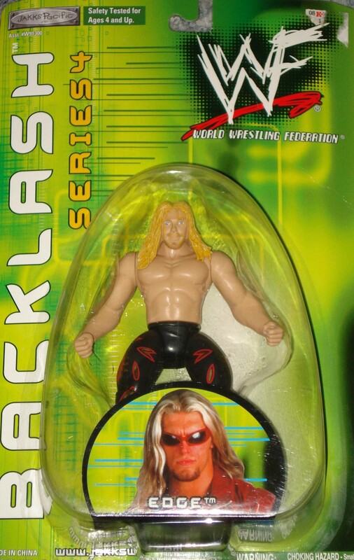 2001 WWF Jakks Pacific Backlash Series 4 Edge [Exclusive] Action & Toy Figures PWcatalog