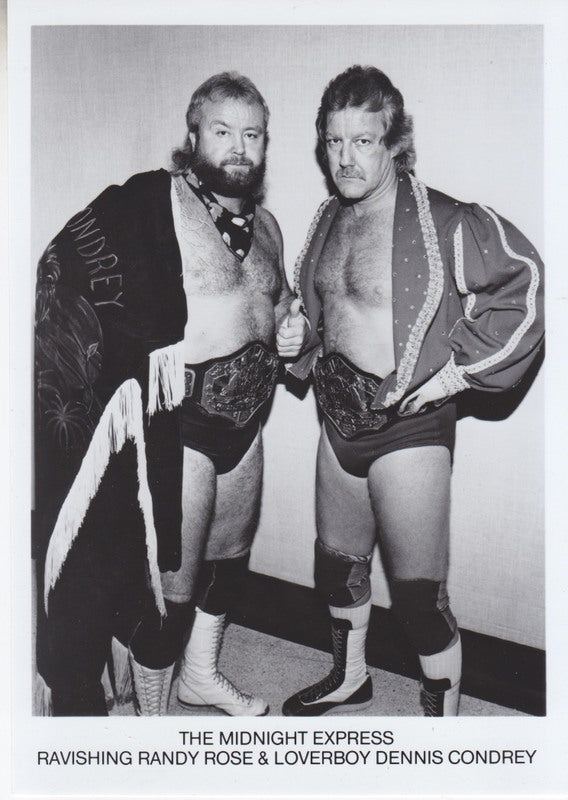 1987 AWA TAG TEAM CHAMPIONS Original Midnight Express vintage 5x7 Promo Photo PWcatalog