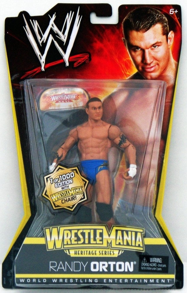 WWE Mattel WrestleMania Heritage 2 Randy Orton [Chase]