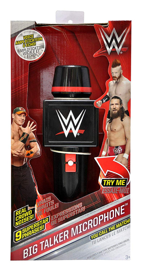 WWE Microphone John Cena sheamus Daniel Bryan PWcatalog