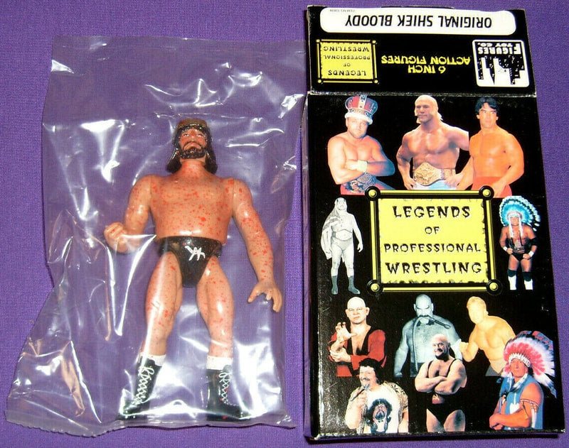 FTC Legends of Professional Wrestling [Original] 23 Original Sheik [With Blood] Action & Toy Figures PWcatalog
