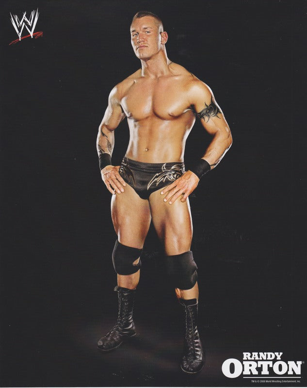 2008 Randy Orton WWE Promo Photo