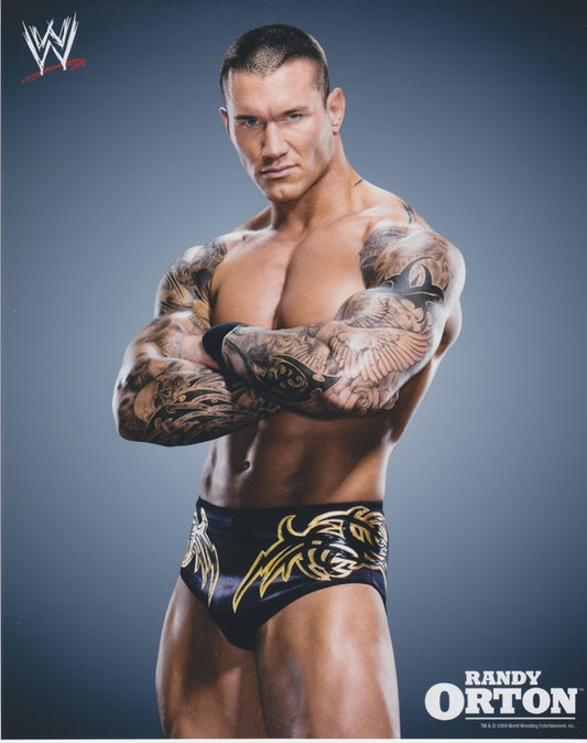 2009 Randy Orton WWE Promo Photo