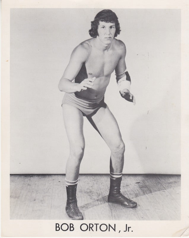 1980s NWA Bob Orton Jr. Promo Photo