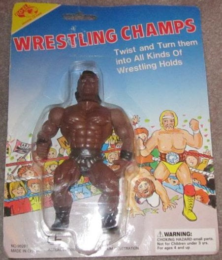 Ro-El Wrestling Champs C.G. [Jimmy Snuka] Action & Toy Figures PWcatalog